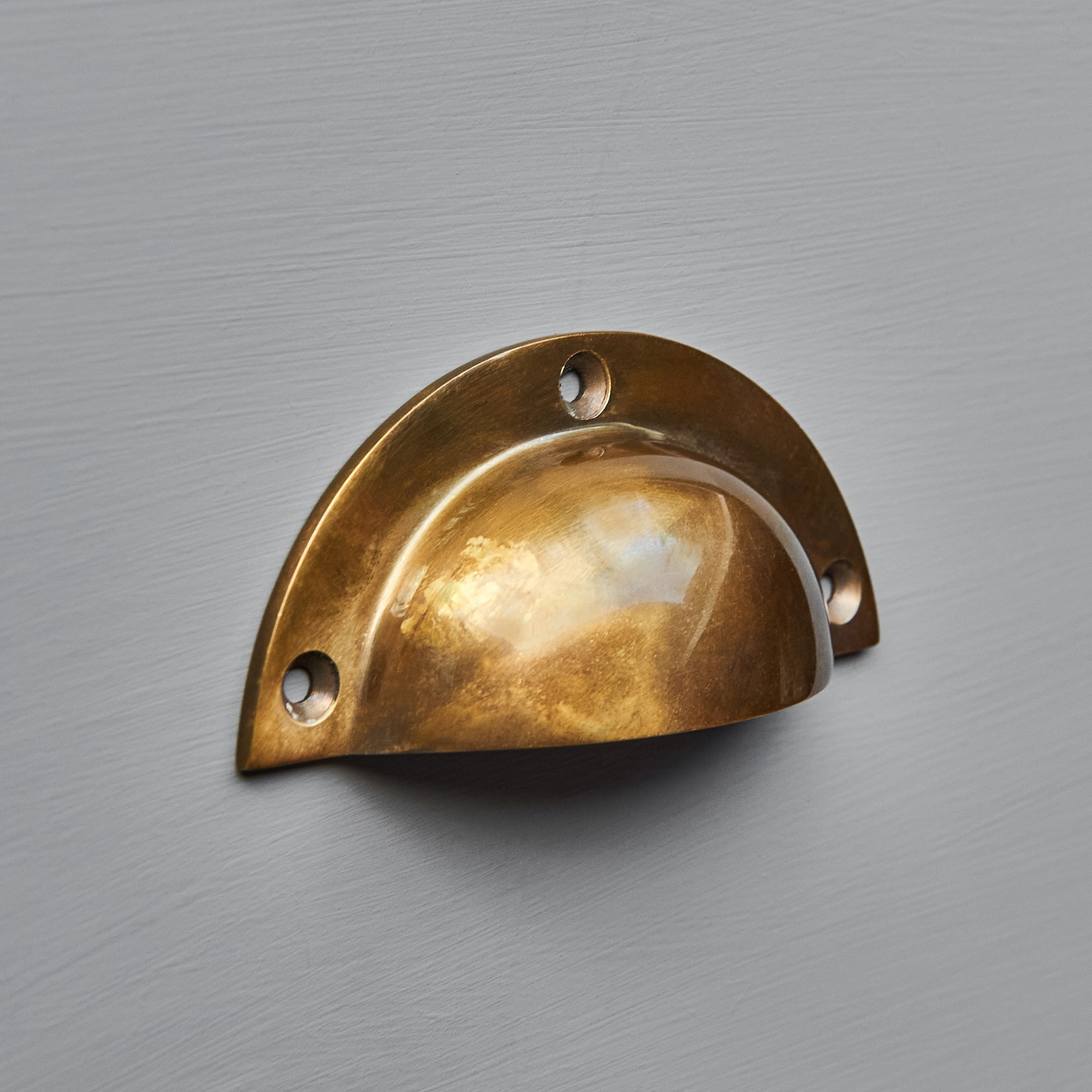Pressed Brass Cup Handle