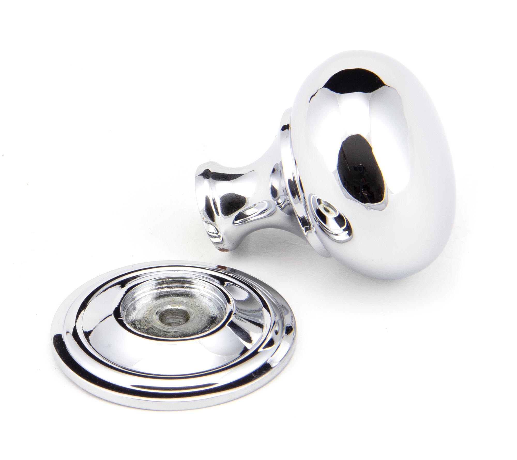 Polished Chrome Mushroom Cabinet Knob 32mm - Grace & Glory