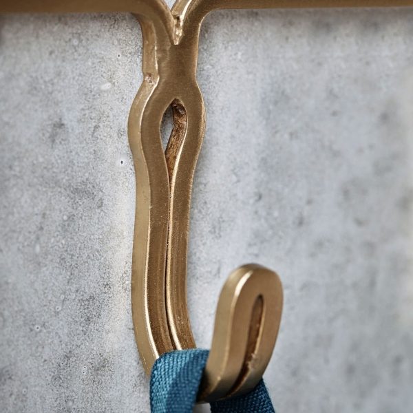 brass 5 hook