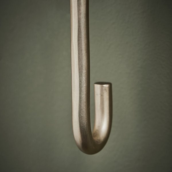 brushed brass tripple hook