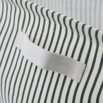 laundry bakset green stripe (small)