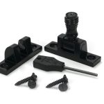 black prestbury brighton fastener narrow (square)