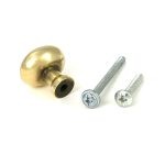 aged brass moore cabinet knob 25mm