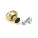 aged brass moore cabinet knob 38mm