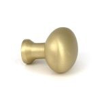 satin brass moore cabinet knob 25mm