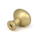 satin brass moore cabinet knob 25mm