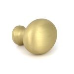 satin brass moore cabinet knob 32mm