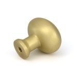 satin brass moore cabinet knob 32mm