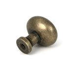 burnished brass moore cabinet knob 25mm