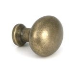 burnished brass moore cabinet knob 32mm