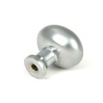 satin chrome moore cabinet knob 25mm