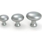 satin chrome moore cabinet knob 25mm