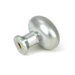 satin chrome moore cabinet knob 32mm