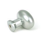 satin chrome moore cabinet knob 38mm