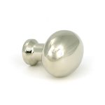 polished nickel moore cabinet knob 32mm