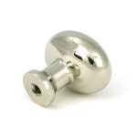 polished nickel moore cabinet knob 32mm