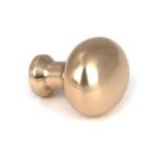 polished bronze moore cabinet knob 25mm