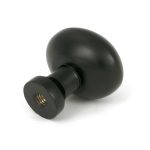 matt black moore cabinet knob 25mm