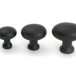 matt black moore cabinet knob 25mm