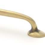 aged brass moore pull handle medium