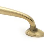 aged brass moore pull handle large