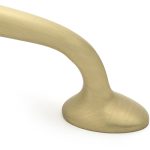 satin brass moore pull handle small