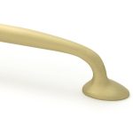 satin brass moore pull handle large