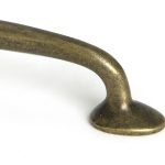 burnished brass moore pull handle large