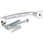 polished chrome moore pull handle small