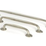 polished nickel moore pull handle small