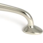 polished nickel moore pull handle large