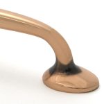 polished bronze moore pull handle small