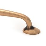 polished bronze moore pull handle medium