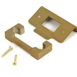 satin brass ½