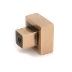 polished bronze albers cabinet knob 25mm