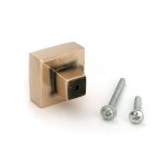 polished bronze albers cabinet knob 30mm