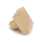 polished bronze albers cabinet knob 35mm