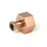 polished bronze kahlo cabinet knob 25mm