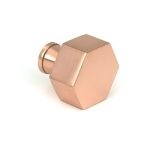 polished bronze kahlo cabinet knob 38mm