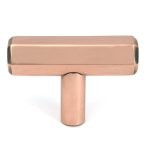 polished bronze kahlo t bar