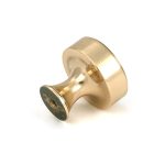 polished bronze scully cabinet knob 32mm