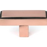 polished bronze scully t bar