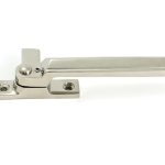 polished nickel locking art deco fastener lh