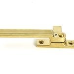 polished brass locking art deco fastener rh