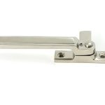 polished nickel locking art deco fastener rh