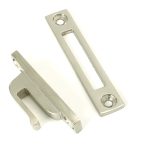 polished nickel locking art deco fastener rh