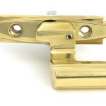 polished brass art deco espag lh