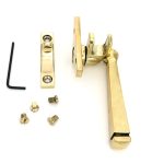 polished brass night vent locking avon fastener (steel window)