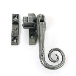 pewter night vent locking monkeytail fastener (steel window)