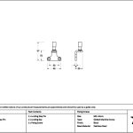 black locking stay pin (steel window)